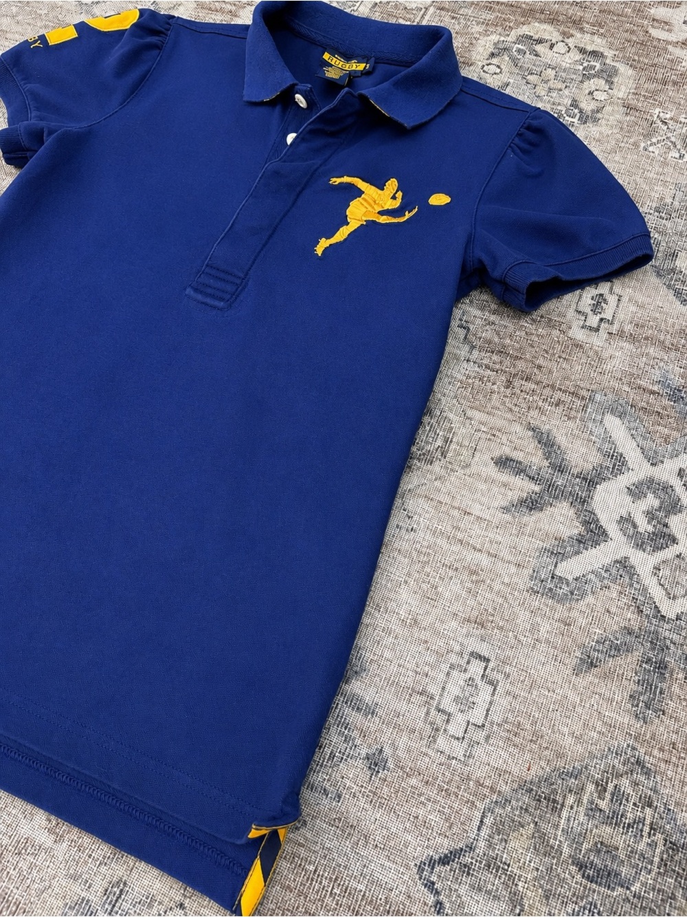 Rugby Ralph Lauren Big Kicker #2 Polo Shirt Small Rare Discontinued - Picture 5 of 10